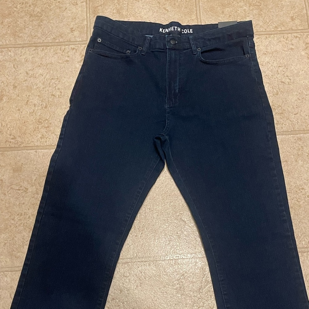 Kenneth Cole Stretch straight leg jeans